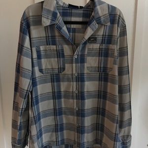 Plaid Vans shirt size M